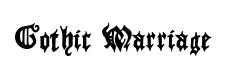 Gothic Marriage