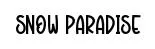 Snow Paradise