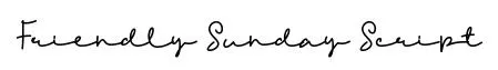 Friendly Sunday Script