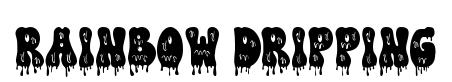 Rainbow Dripping