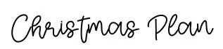 Christmas Plan