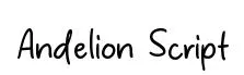 Andelion Script
