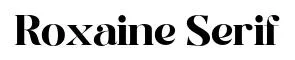 Roxaine Serif