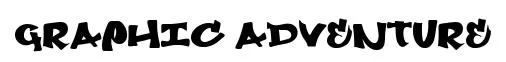Graphic Adventure font preview