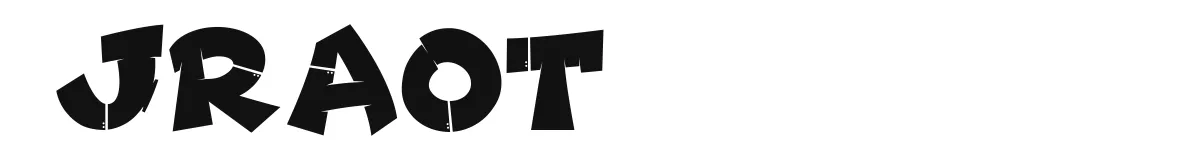 Jraot original font preview