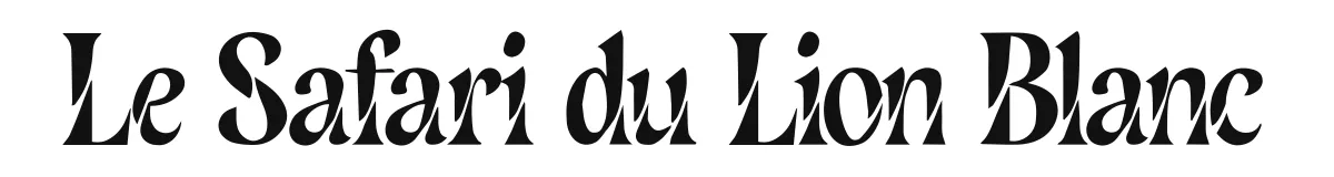 Le Safari du Lion Blanc original font preview