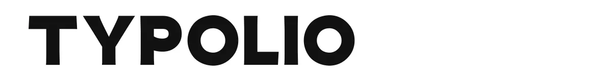 Typolio original font preview