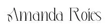 Amanda Roies font preview