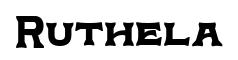 Ruthela font preview