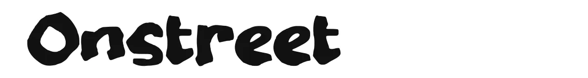 Onstreet original font preview