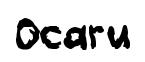 Ocaru font preview