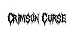 Crimson Curse original font preview