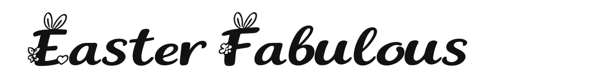 Easter Fabulous Italic Demo preview