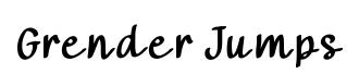 Grender Jumps font preview
