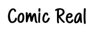 Comic Real original font preview