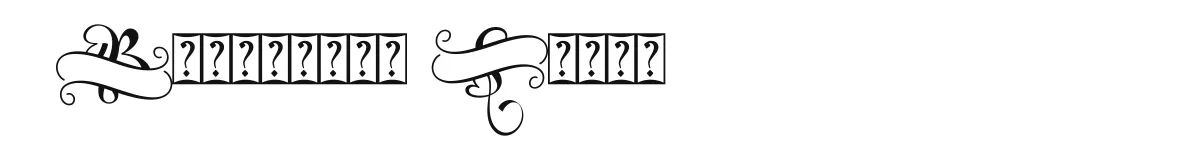 Beautiful Sweet Sweet Monogram Only TTF preview