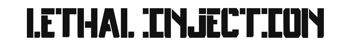 Lethal Injection original font preview