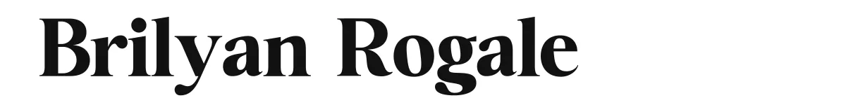 Brilyan Rogale font preview