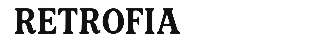 Retrofia original font preview