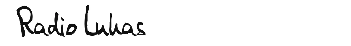 Radio Lukas original font preview