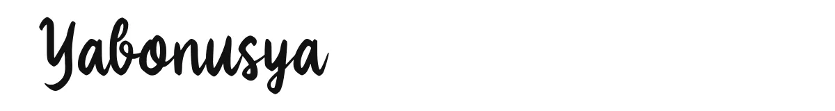 Yabonusya original font preview