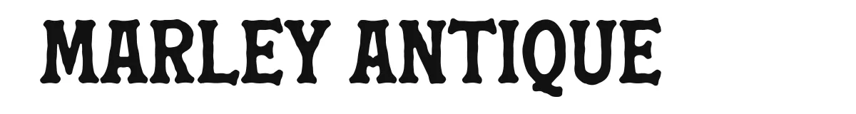 Marley Antique font preview