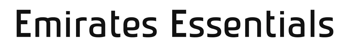 Emirates Essentials font preview