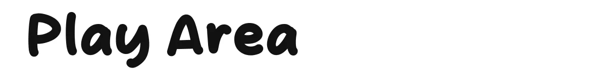 Play Area font preview