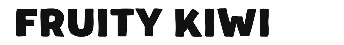 Fruity Kiwi font preview