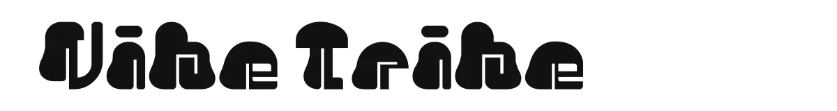 Vibe Tribe font preview