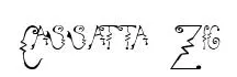 Cassatta Zig original font preview