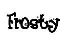 Frosty original font preview