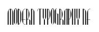 Modern Typography NF