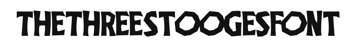 TheThreeStoogesFont original font preview