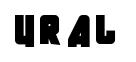 URAL original font preview