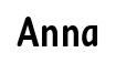 Anna original font preview