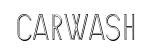 CarWash original font preview