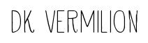 DK Vermilion original font preview