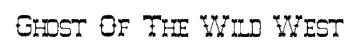 Ghost Of The Wild West original font preview