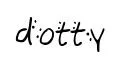 dotty original font preview