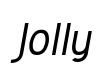 Jolly Bold Italic preview