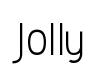 Jolly original font preview