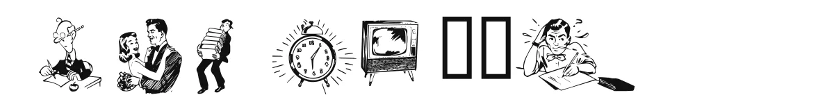 wmthe50s original font preview