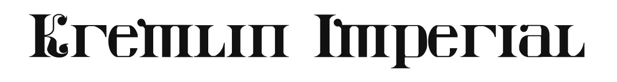 Kremlin Imperial font preview