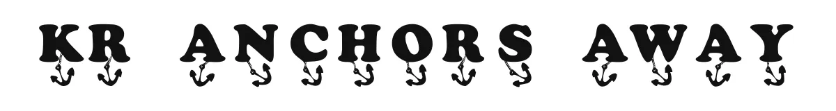 KR Anchors Away original font preview