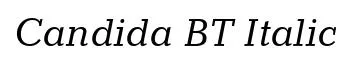 Candida BT Italic