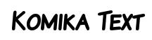 Komika Text Komtxtkb preview
