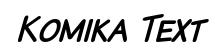 Komika Text Komtxtki preview