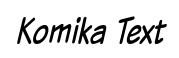 Komika Text Komtxtti preview