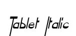 Tablet  Italic